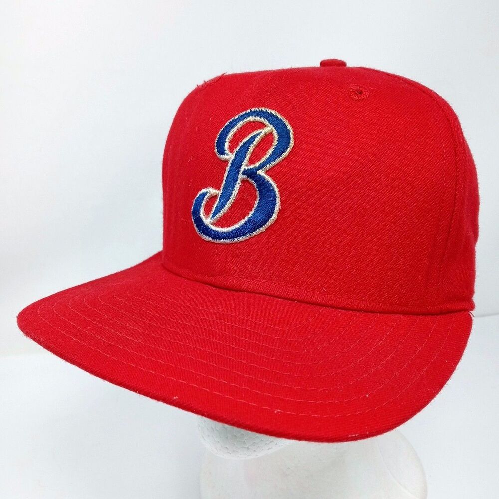Vintage New Era Dupont Visor Pro Model Made In USA Snapback Hat Medium-Large